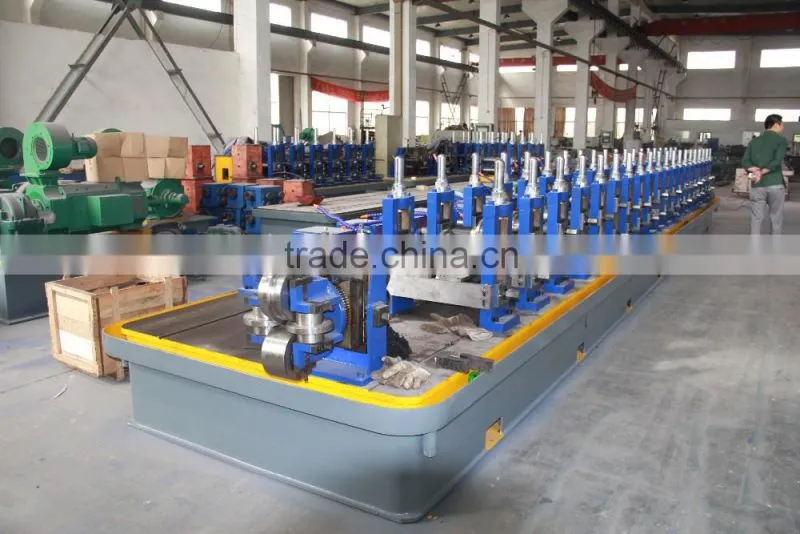 induction square pipe forming machine oval pipe forming machine induction high frequency welding pipe machine