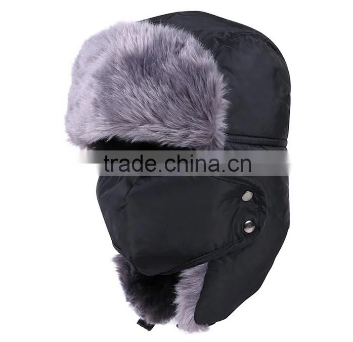 winter hat headwear with fur