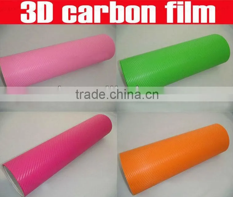 carbon fiber car cover vinyl film, car wrapping film
