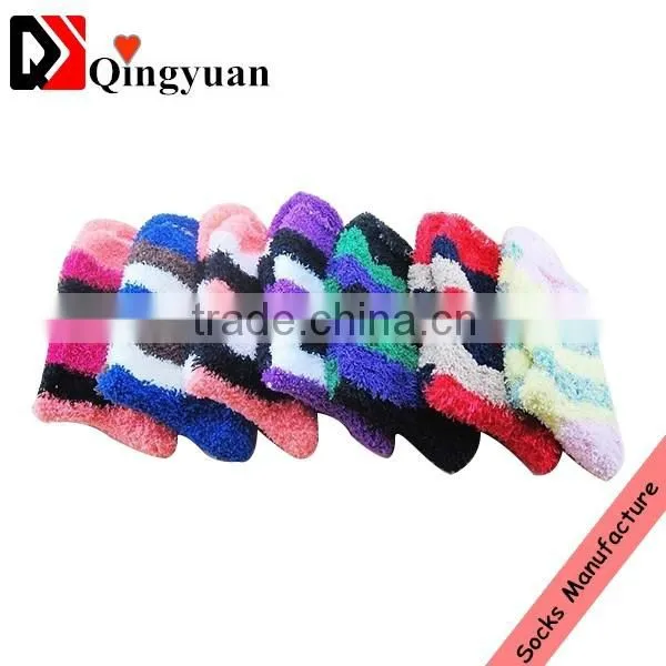 Comfortable Cozy Socks jacquard microfiber socks