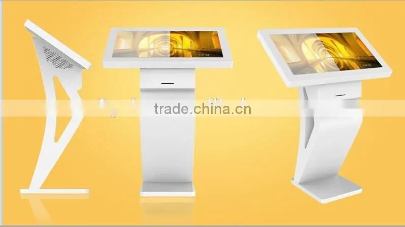 46" touch screen all in one pc core wifi linux digital photo frame lcd advertising display for shopping mall industrial kiosk