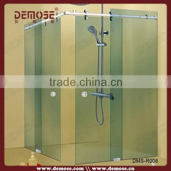 10mm Glass Folding Shower Screen For Bath DMS-R064