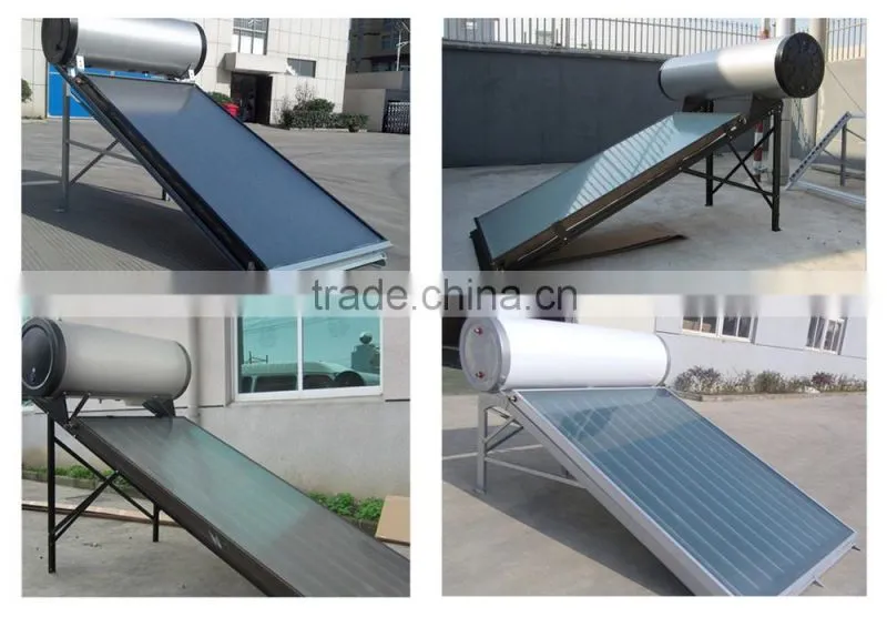 separate heat pipe solar collector split pressurized solar energy water heater