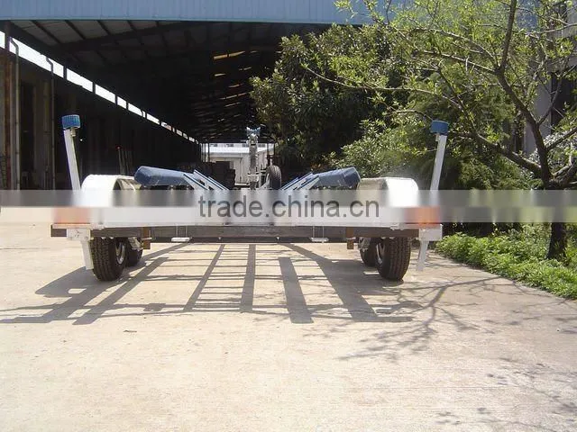 Heavy Duty Dual Axle Aluminum Boat Trailer