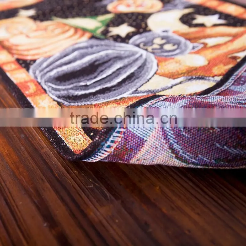 Wholesale jacquard halloween customs table runner