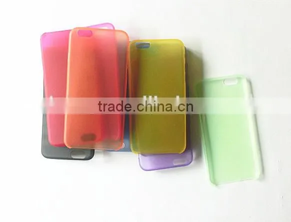 colorful lucency thin case for smart phone