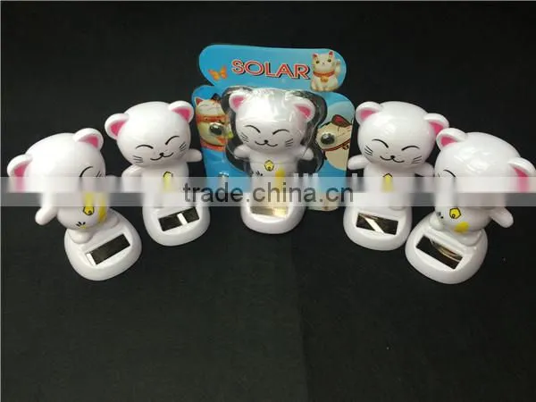 promotional solar dancing toys for car decorations