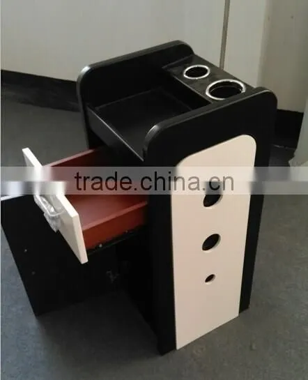 2015 high-class beauty wooden hair salon trolley