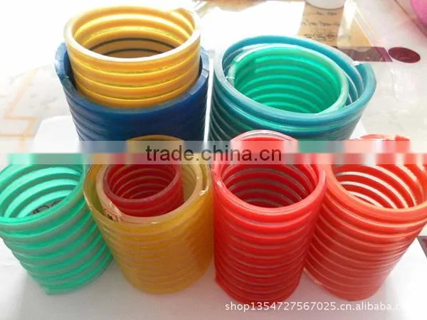 chinacolourful flexible PVC RIGID HELIX REFORCEMENT SUCTION HOSE