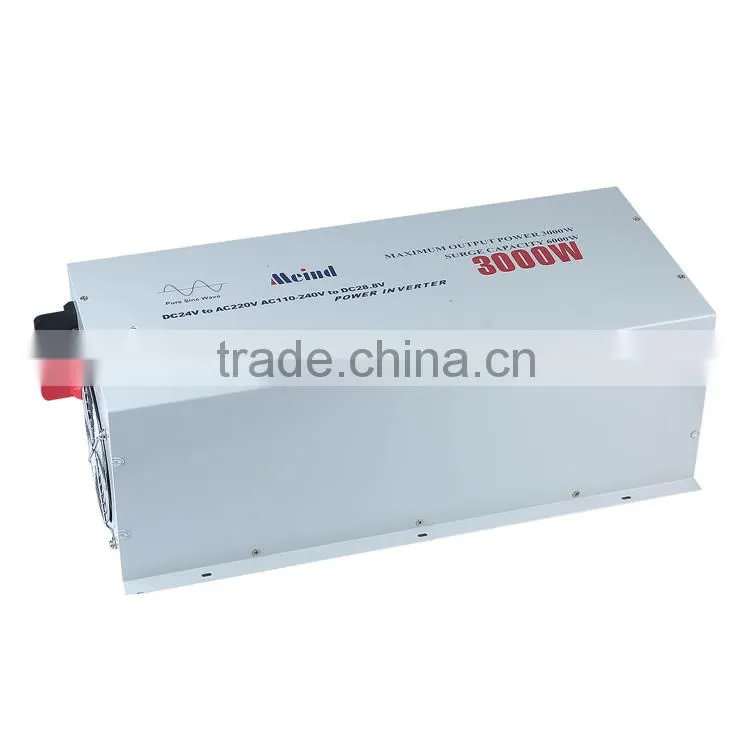 pure sine wave solar power inverter, dc to ac 3KW with lcd display