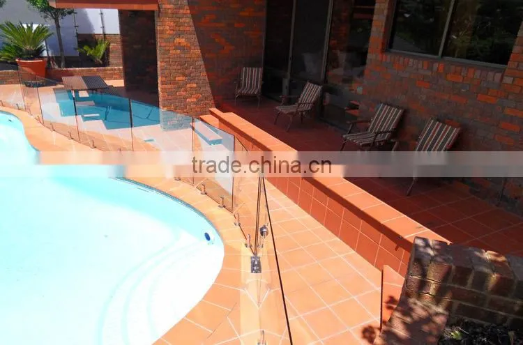 Bolt Free Frameless Stainless Steel Pool Fence Glass Spigot