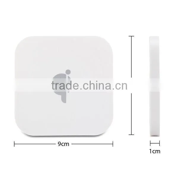 Portable Q8 QI Wireless Charger 2 USB Port Moblie Phone Charging Pad For iPhone Samsung HTC