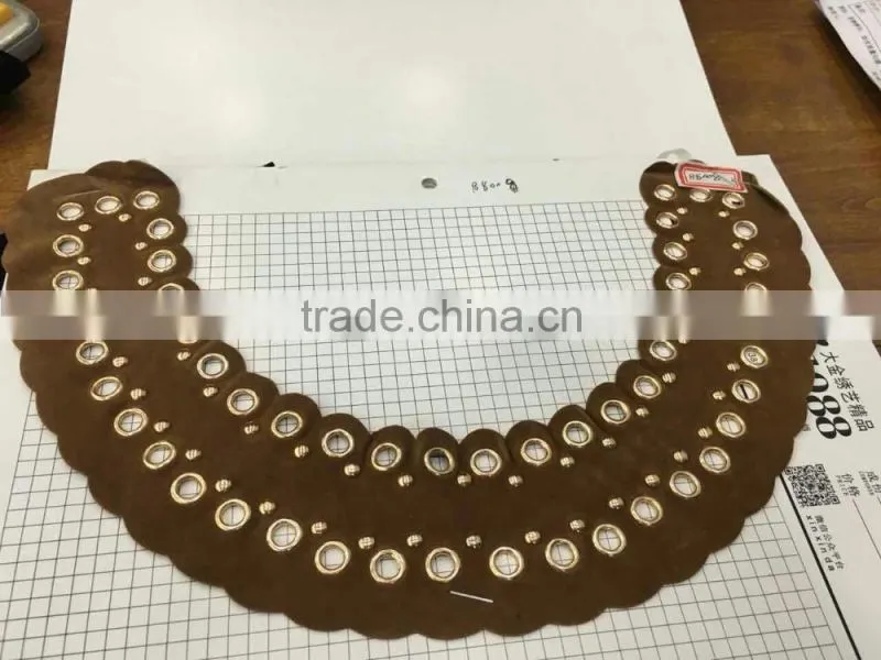rhombic shape brass eyelet, different shape eyelet be customized