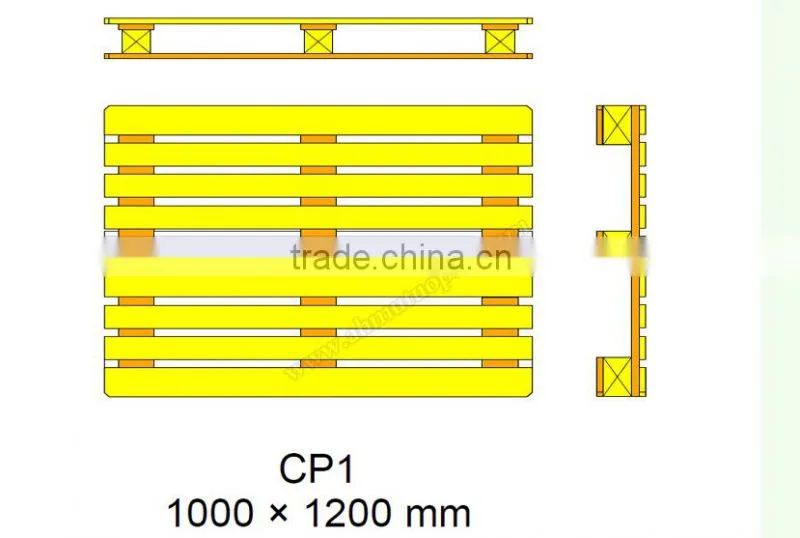 Euro wooden pallets