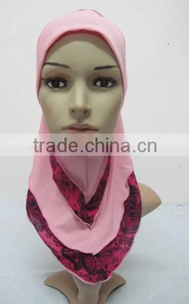 H256 small girl hijab ,new style scarf hijab