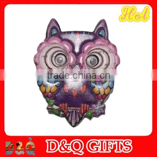 Wholesale Owl Polyresin Fridge Magnet