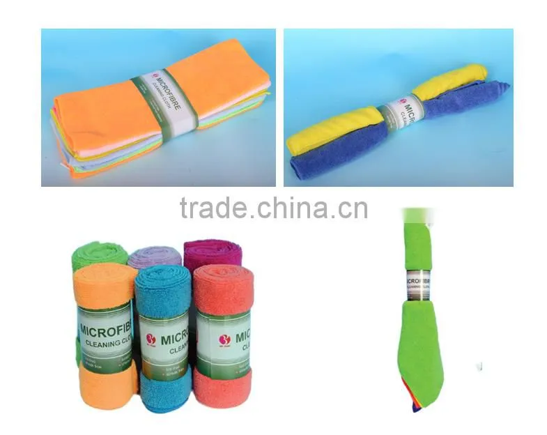 Top quality microfiber terry cloth for kitchen cleaning
