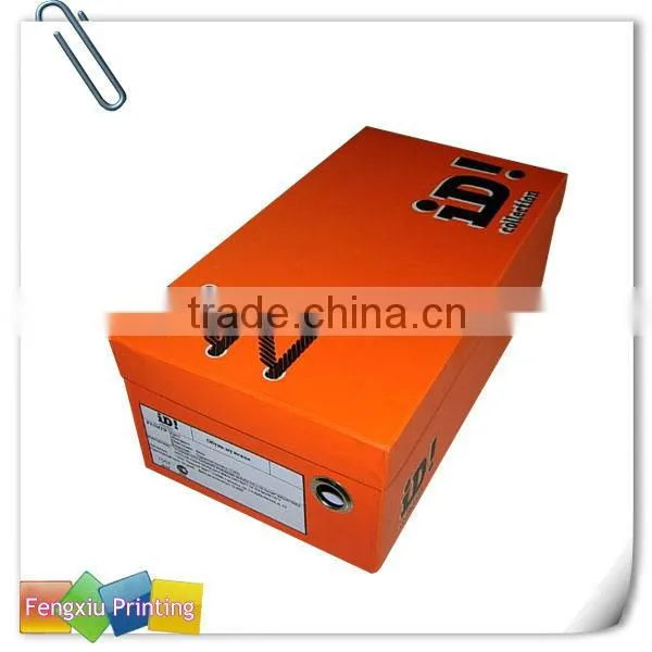 Lid and Base Cardboard Shoe Boxes