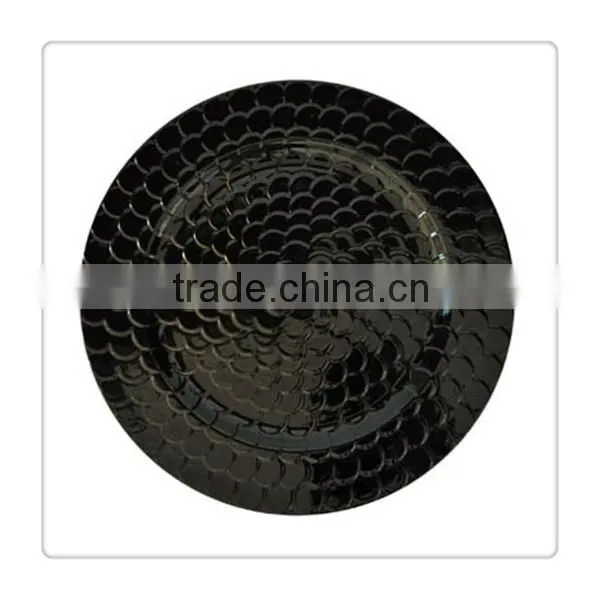 Plastic decorative party under plates