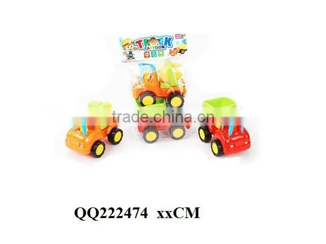 4PCS kids Friction farmer car with bulldozer ,friction car for kids