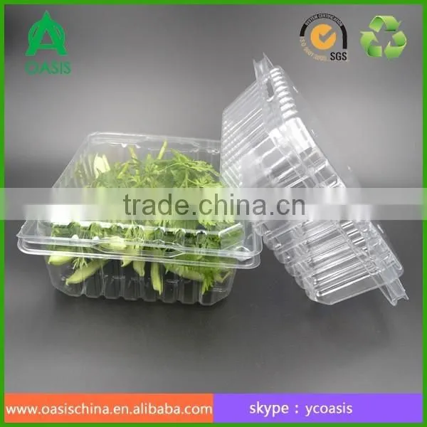 PET Plastic Type and Plastic Material plastic fruit tray