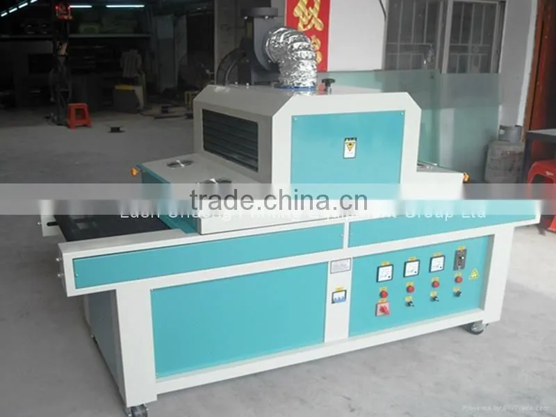 the newest UV curing machine UV curing dryer for plastic after printing TM-700UVF