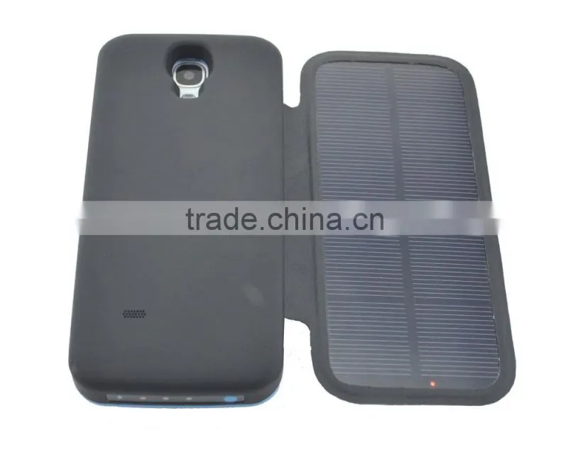 Hot selling solar battery case for Sam sung S5, promotion gift solar case charger, 2015 new arrival solar case, green energy