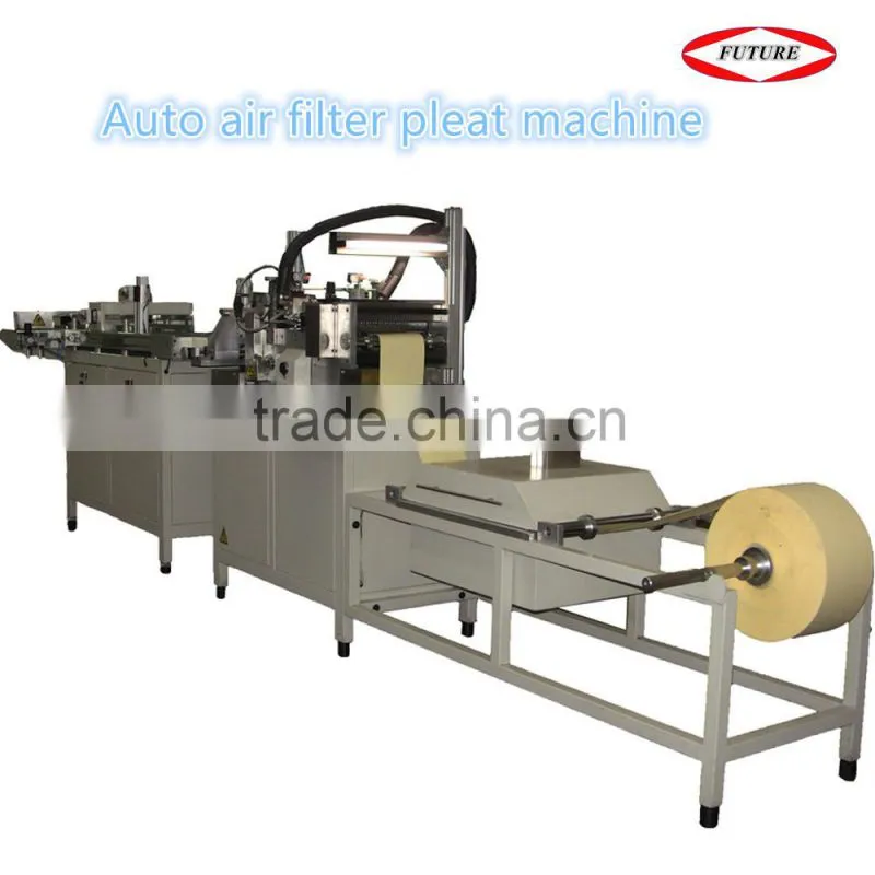 High quality making Air filter machine,filter paper pleating machine,air filter corrugated folding machine
