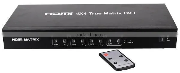 HDMI 4X4 True Matrix High definition Video (1080P)