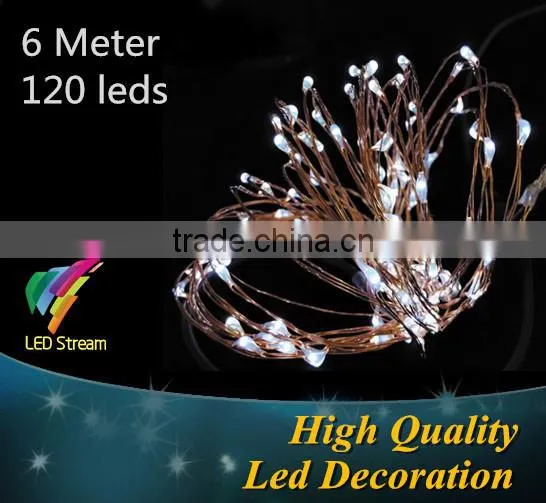 IP44 120 leds light strings with Waterproof Timer setting