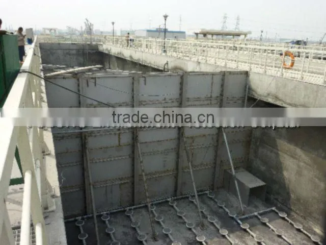 Engineering constructions for waste water treatment plant
