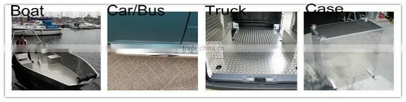 Alloy 5083 anti-slip aluminum diamond plate for stair step