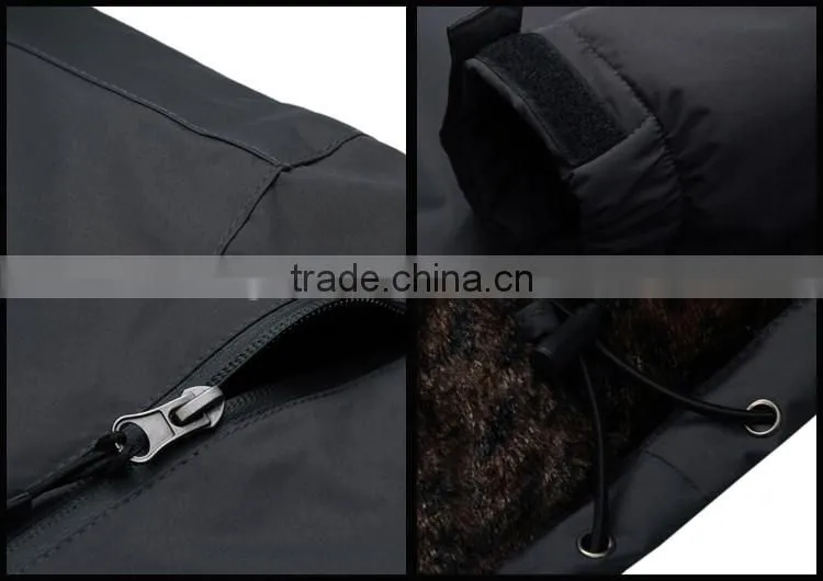Top quality OEM Outdoor Fleece Lined Polyester Men Sports Jacket