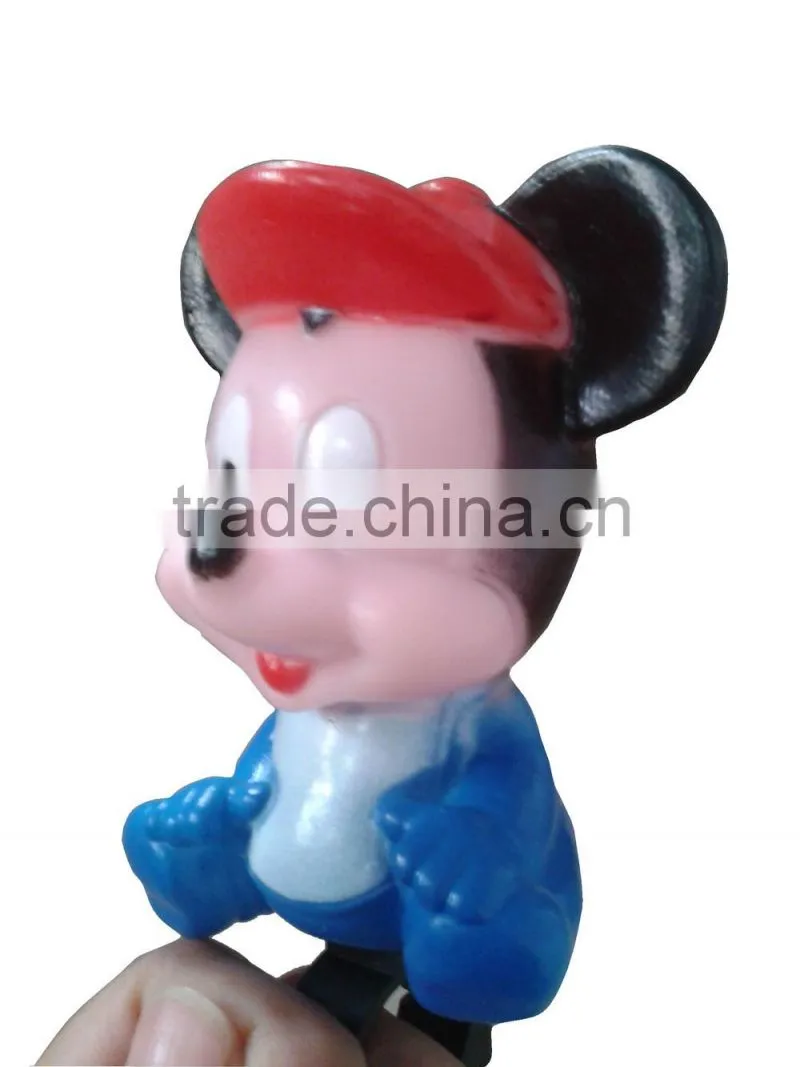 Popular lovely Cartoon Mickey Mouse desgin plastic cartoon Air Bicycle Bell