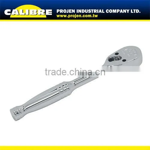 CALIBRE Narrow space use 60 Gear Teeth 3/8" Rotating Ratchet Handle