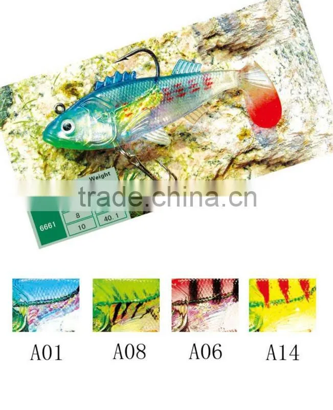 soft fishing lures-high quality soft plastic fishing lure