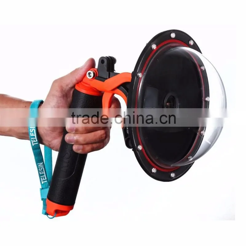 Gopros accessories Telesin floaty bobber with pistol trigger grip set for action camera.