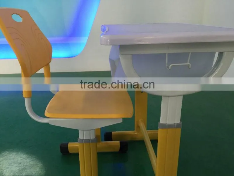 modern combo desk school desk with bench HXZY047