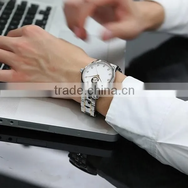 5ATM Mens Sapphire Crystal Automatic Mechanical Watch
