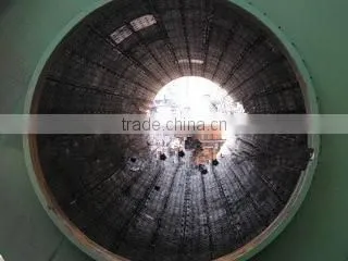 Three inclined reinfored counter - current mixer liner