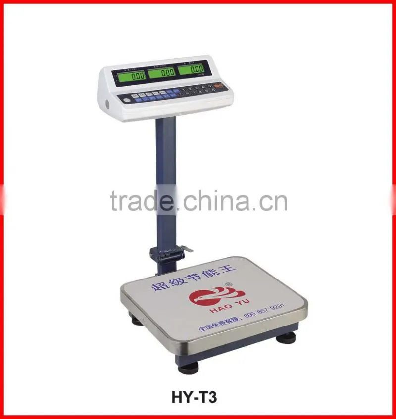 platform floor scale LCD/LED backlight