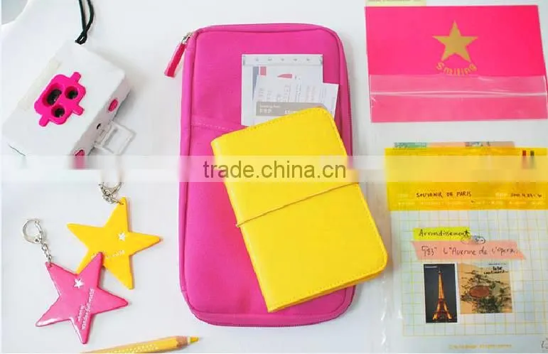 NEW Travel Passport Credit ID Card Document Bag Cash Wallet Purse Holder Case
