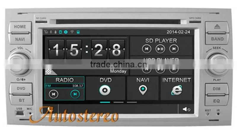 Car DVD auto radio audio GPS for FORDC-MAX 2006-2010 FUSIONGALAXY