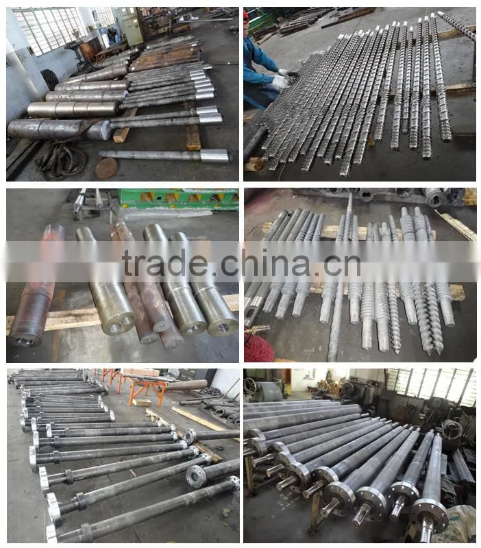 blown molding extruding screw barrel