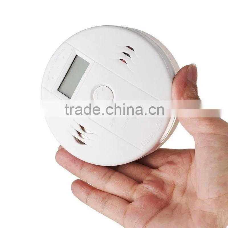 LCD CO Carbon Monoxide Poisoning Gas Sensor Warning Alarm Detector