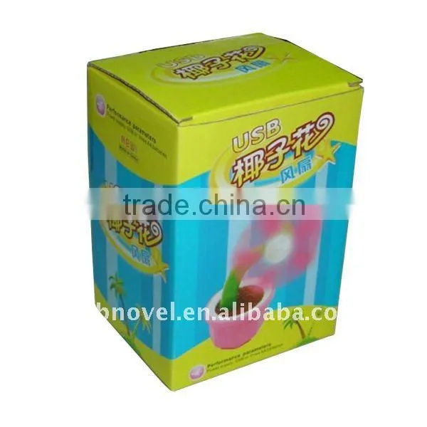 flower shape usb fan