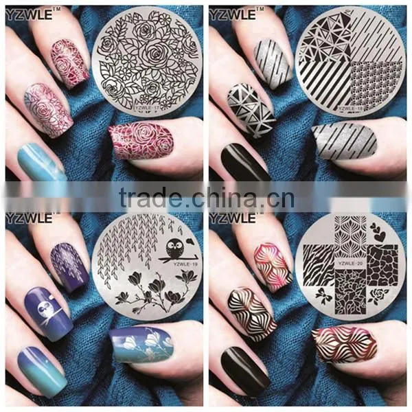 2016 Nail Art Stamp Image Plate Template Free nail art design template