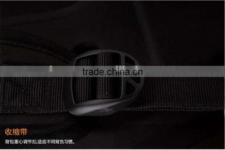 Factory 600D high school backpack for travel hiking backpack