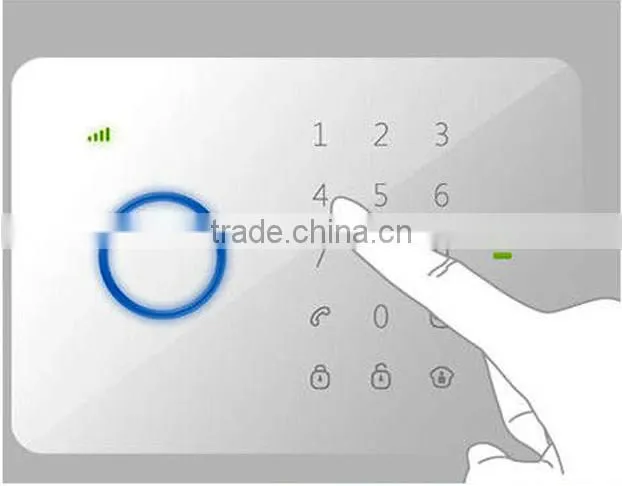 App RFID Tag 433MHz Wireless Alarm Systems Gsm