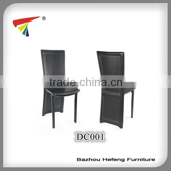 Elegant glass table furniture dining set